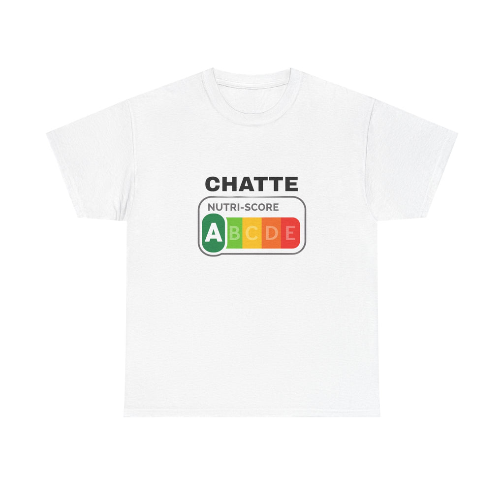 T-shirt Nutri-Score- CHATTE